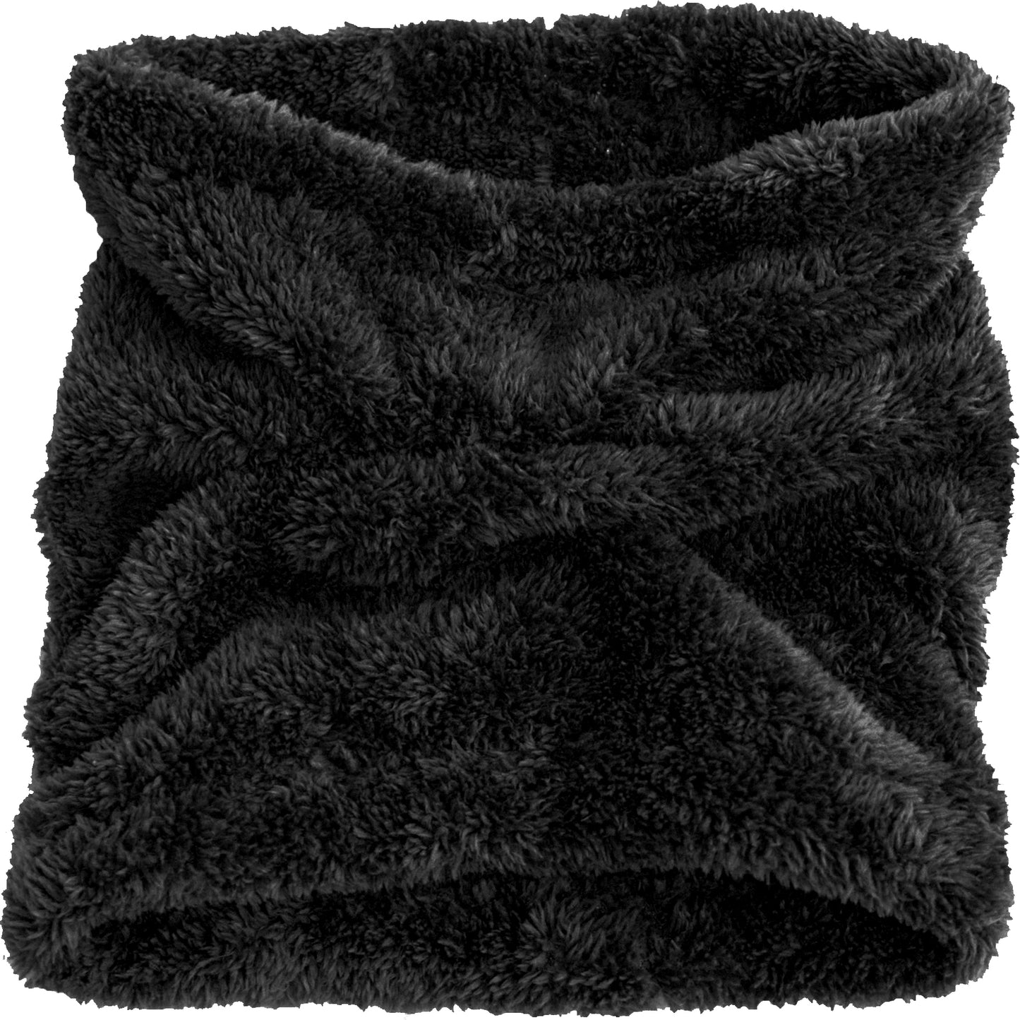 Fluffy Snood – BLACK