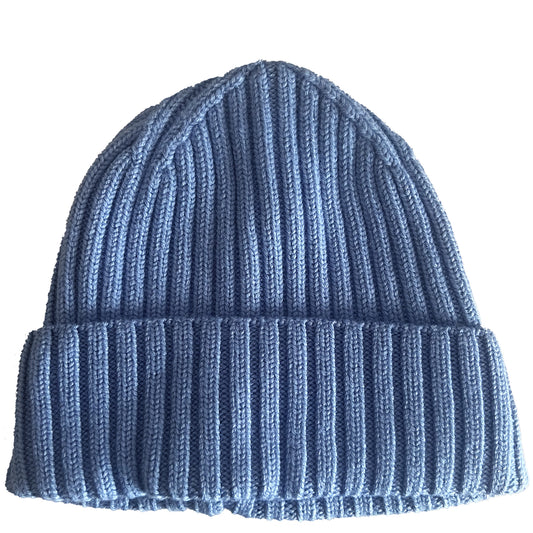 Beanie 100% Merino Wool –  BLUE