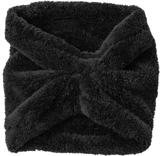 Fluffy Snood –  BLACK